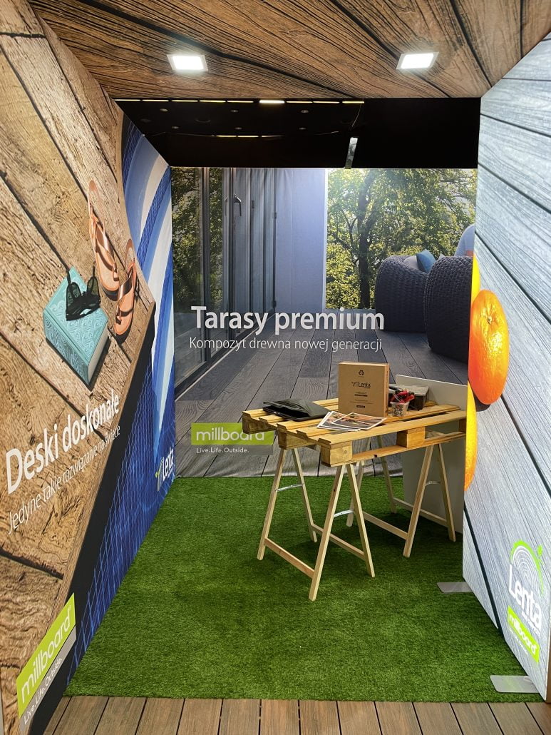 Gotowe stoisko targowe Lenta Gotowe stoisko targowe Lenta