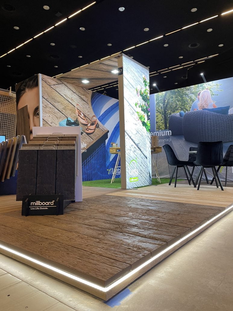 Gotowe stoisko targowe Lenta Gotowe stoisko targowe Lenta