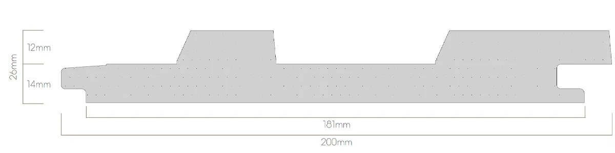 Millboard elewacja 3D